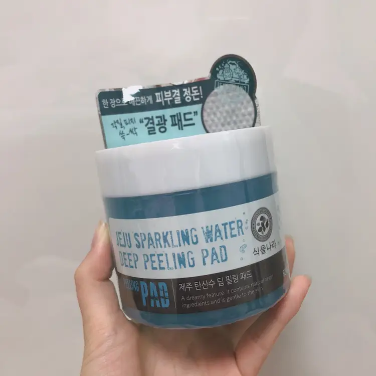 선택된 언니의파우치 리뷰 이미지 - [제주 탄산수 딥 필링 패드]