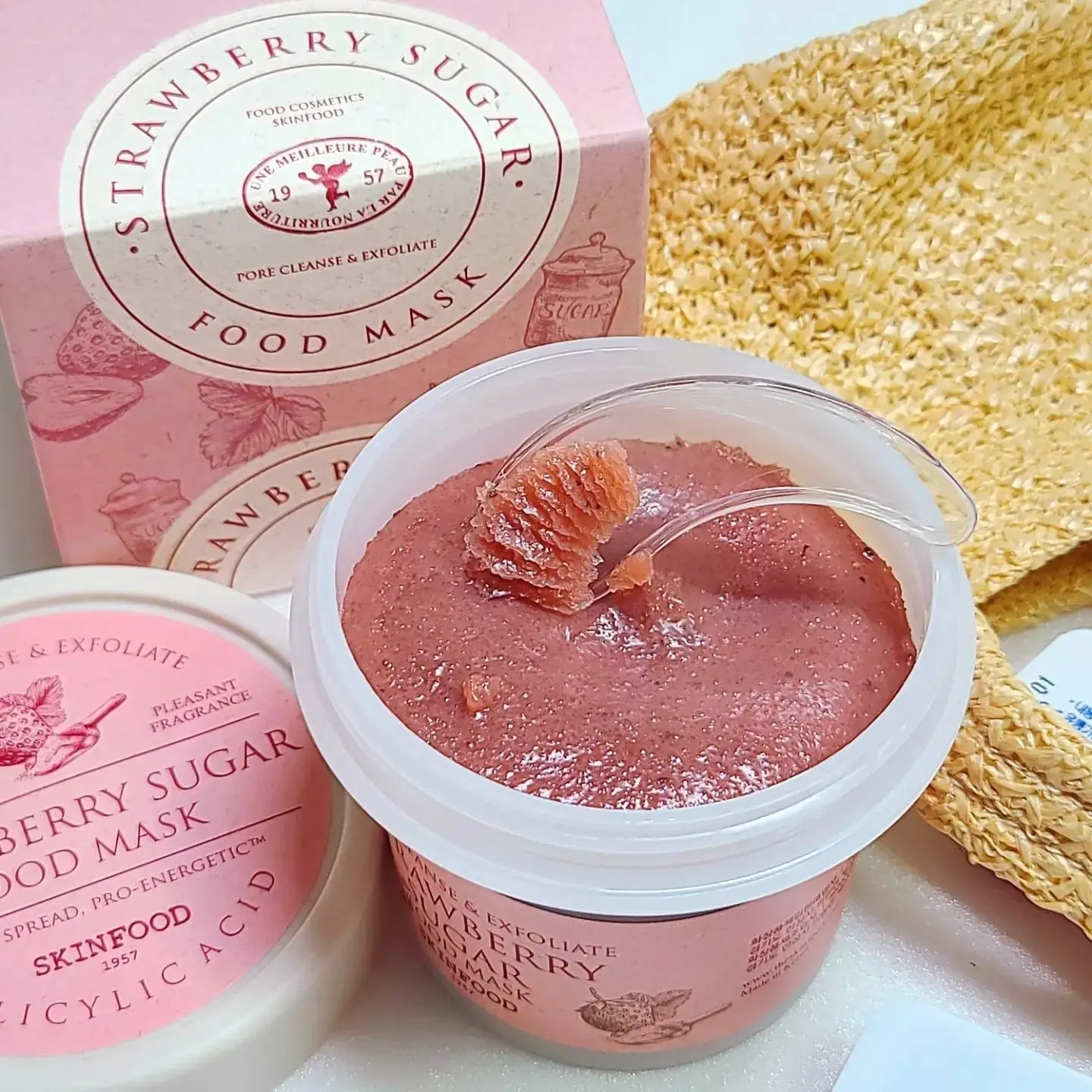 선택된 언니의파우치 리뷰 이미지 - [푸드 마스크 [딸기 슈가]]