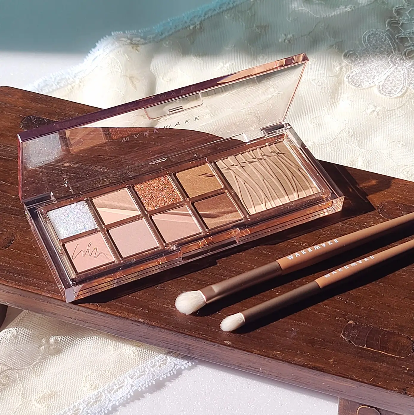 선택된 언니의파우치 리뷰 이미지 - [믹스 블러링 아이팔레트 [03 포레스트브라운]]