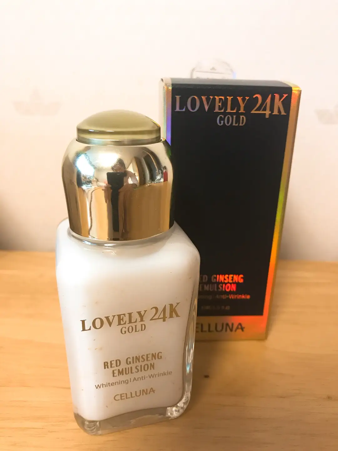 선택된 언니의파우치 리뷰 이미지 - [러블리골드 24K 홍삼 에멀젼]