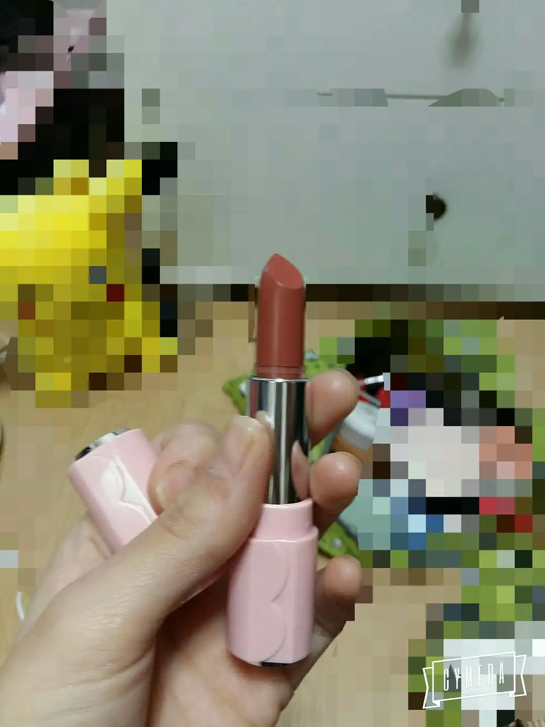 언니의파우치 리뷰 이미지 3 - [디어 마이 블루밍 립스 톡 쉬폰 [BE109 떨리고 쉬폰 베이지]]