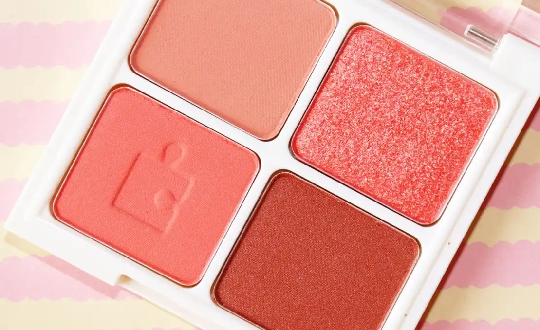 피스 매칭 섀도우 4구 팔레트 02 자몽타르트