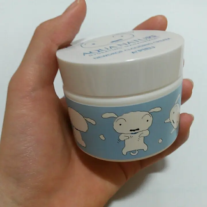 선택된 언니의파우치 리뷰 이미지 - [아쿠아 네이처 듀드롭 클라우딩 크림 (짱구 에디션)]