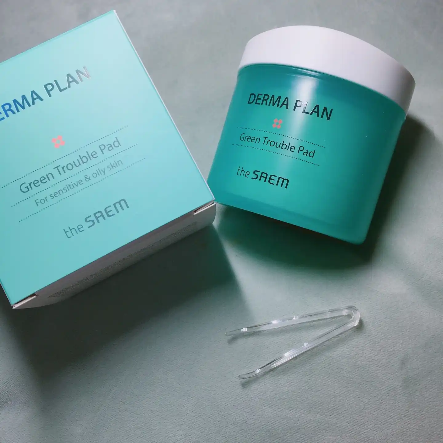 더마 플랜 그린 트러블 패드
