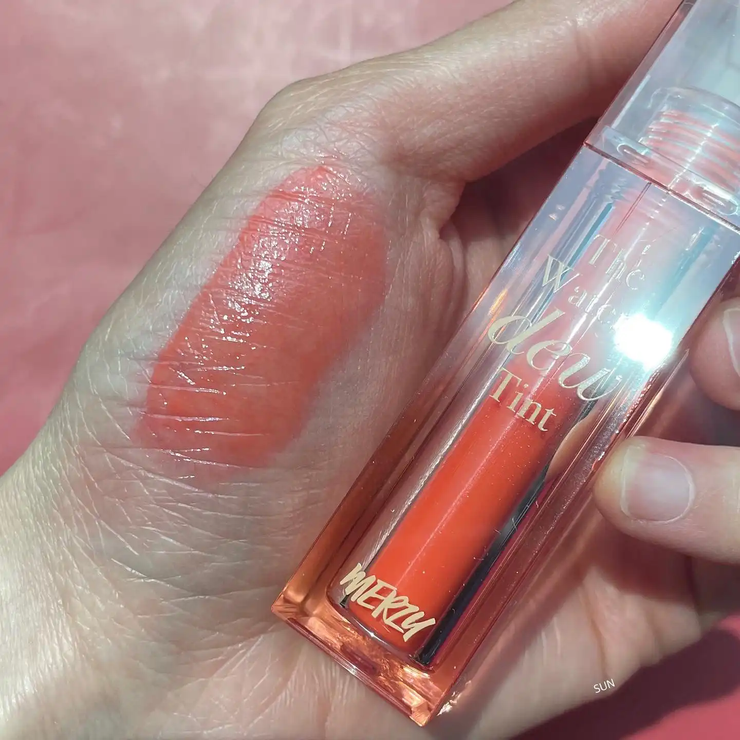 언니의파우치 리뷰 이미지 8 - [더 워터리 듀 틴트 [WD1 스프링 브레이크]]