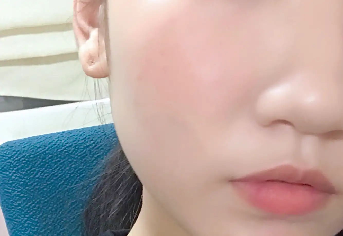 언니의파우치 리뷰 이미지 7 - [벨벳 슈 립 앤 치크 [피치 슈]]