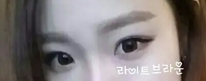 언니의파우치 리뷰 이미지 4 - [청순 거짓 브라우 카라 [5호 블론디 브라운]]