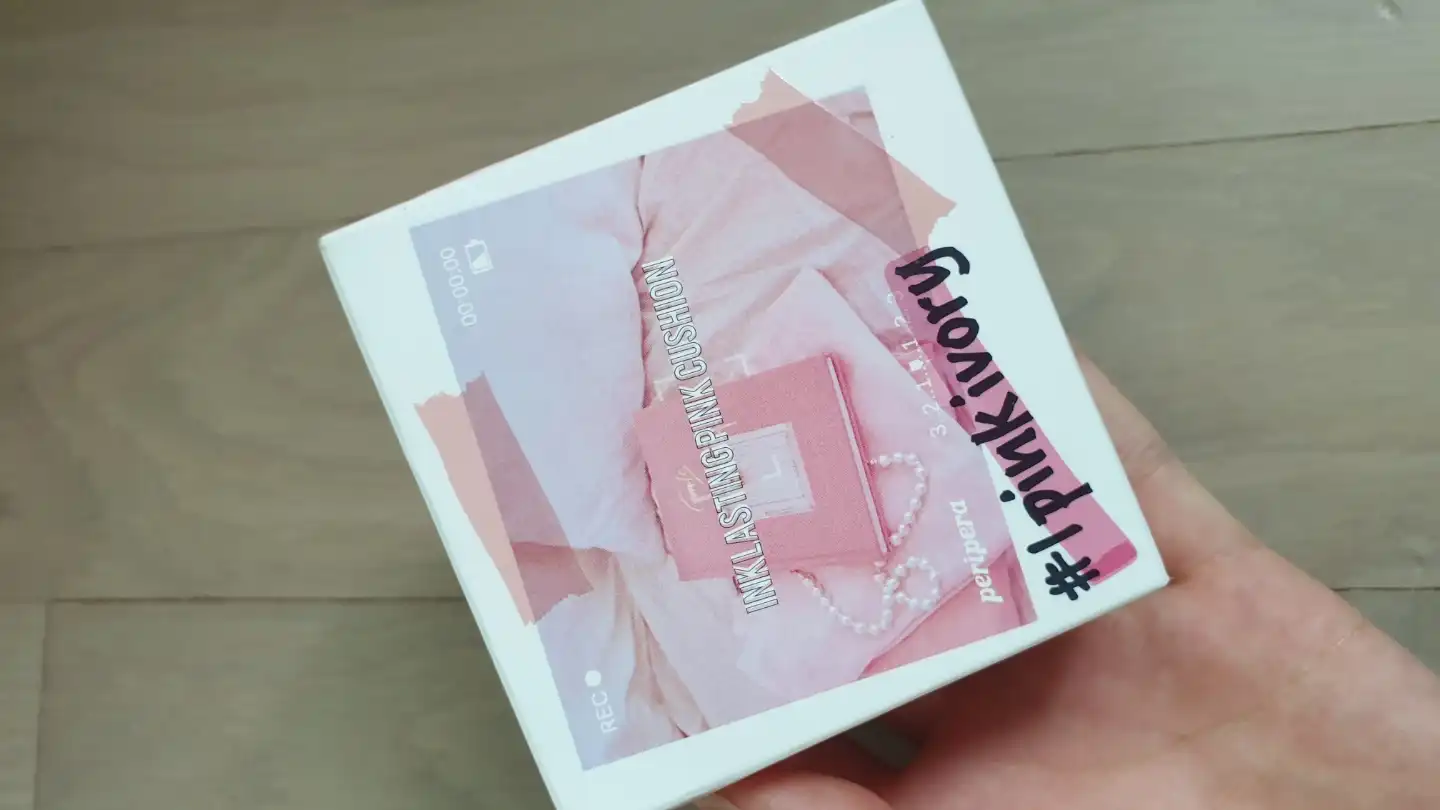 잉크래스팅 핑크 쿠션 [002 핑크베이지]