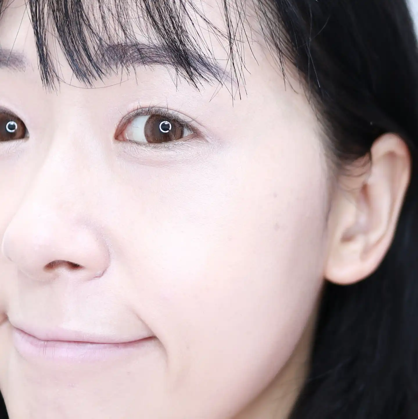 언니의파우치 리뷰 이미지 7 - [에스더버니 에디션 코튼 블러 쿠션 [21호 누드코튼]]