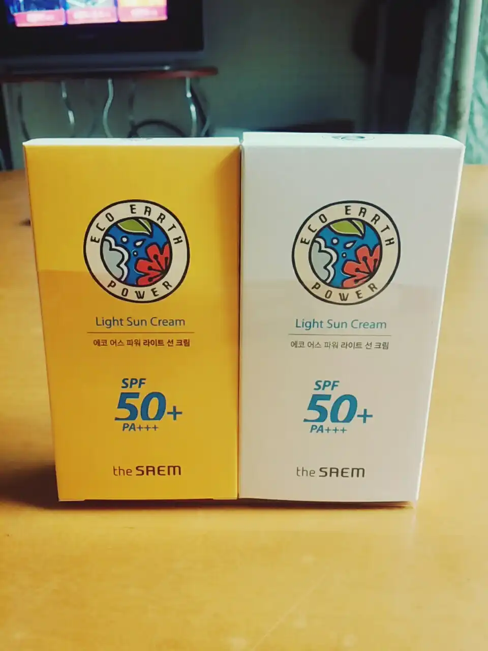 에코 어스 파워 라이트 선크림