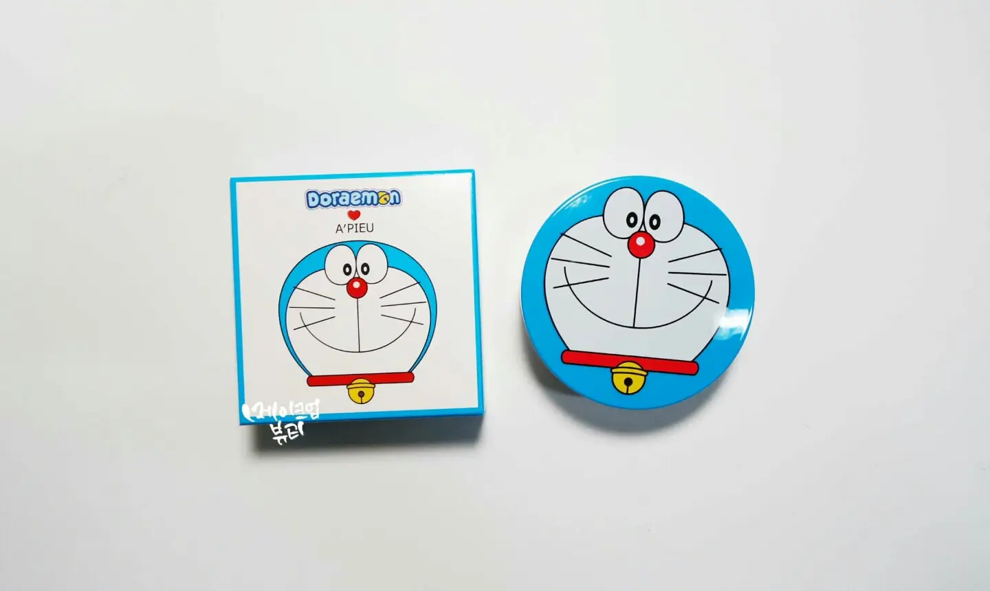 선택된 언니의파우치 리뷰 이미지 - [에어 핏  뽀얀 쿠션 (도라에몽 에디션)]