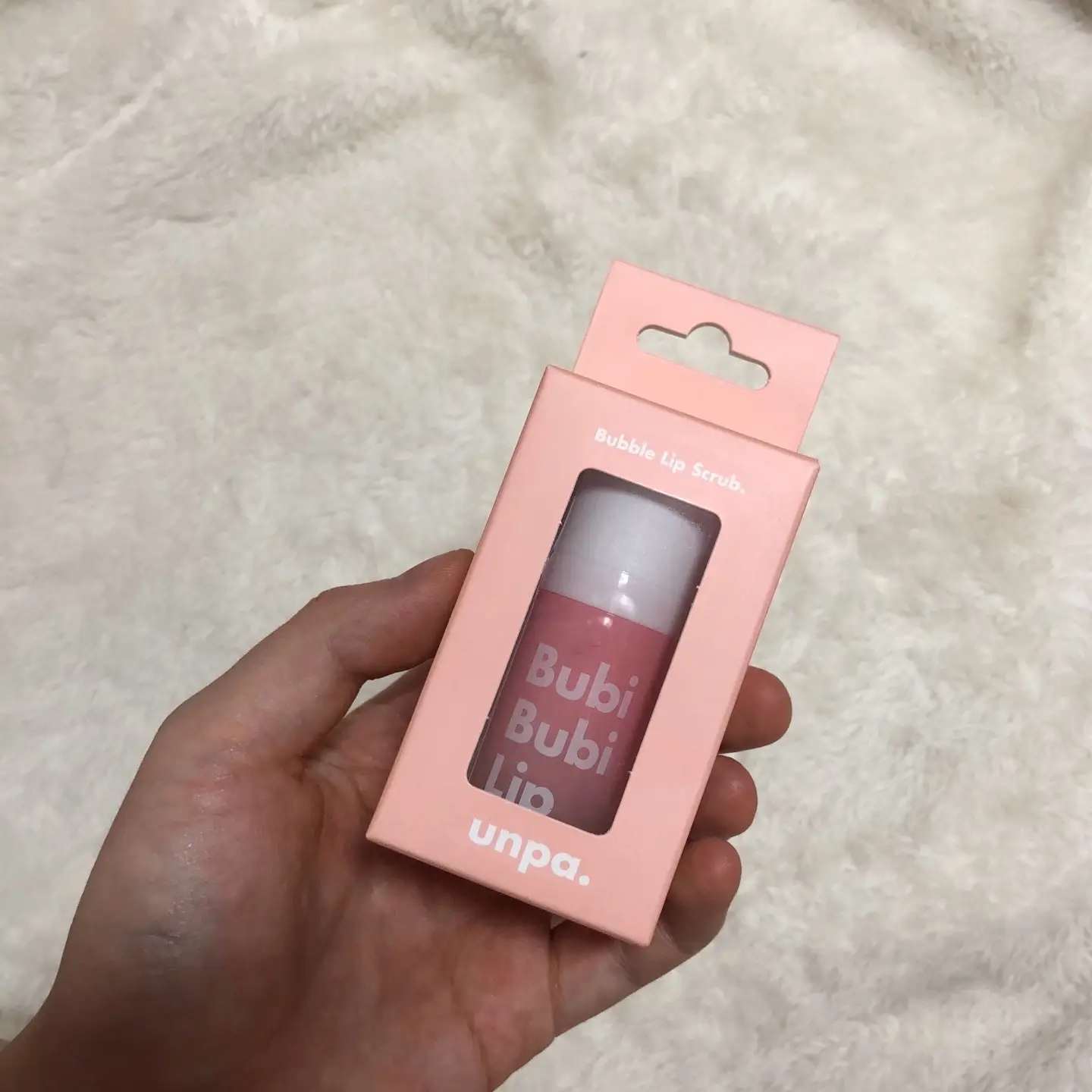 선택된 언니의파우치 리뷰 이미지 - [언파 부비부비 버블 립 스크럽 (10ml)]