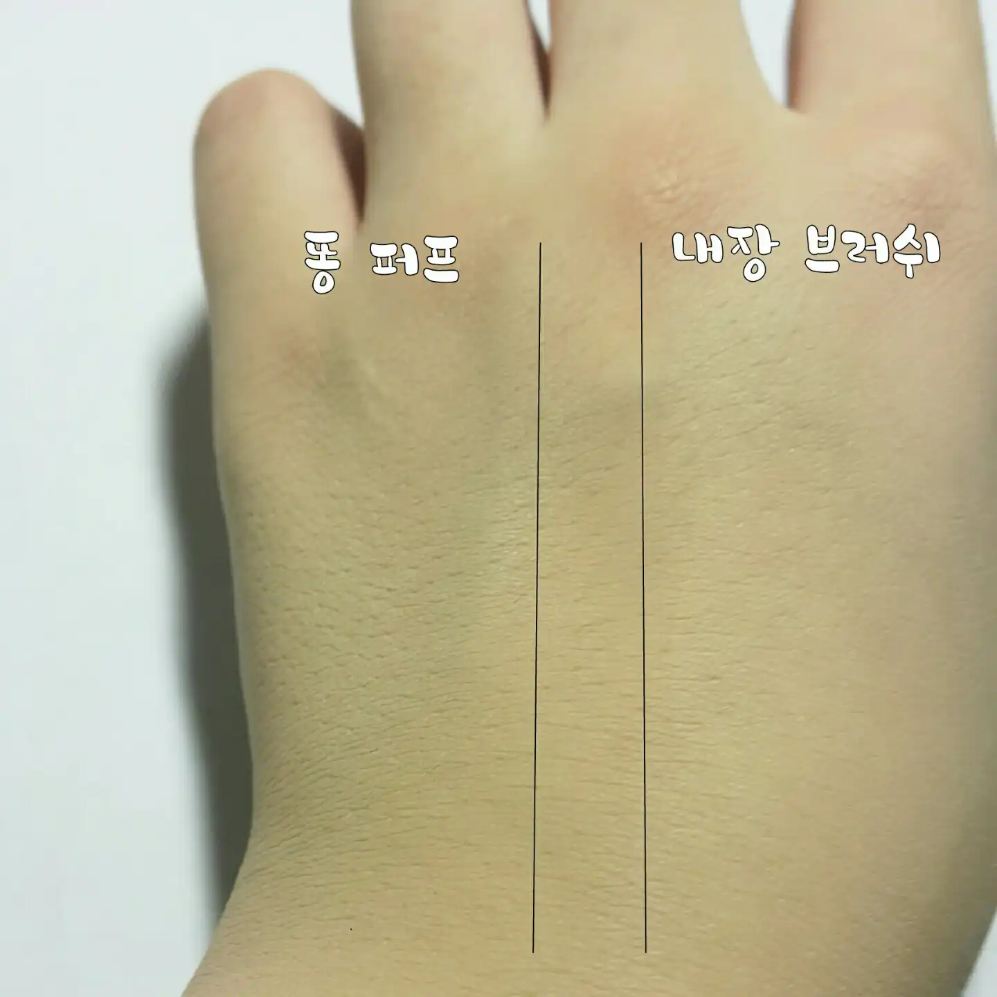 언니의파우치 리뷰 이미지 18 - [물방울 틴티드 파운데이션 [01 페일]]