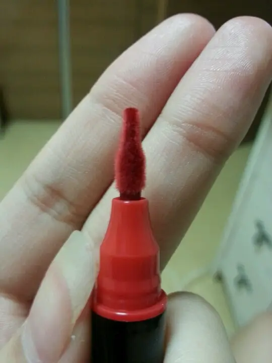 선택된 언니의파우치 리뷰 이미지 - [벨로아 플랫-펜 틴트 [스칼렛로즈]]