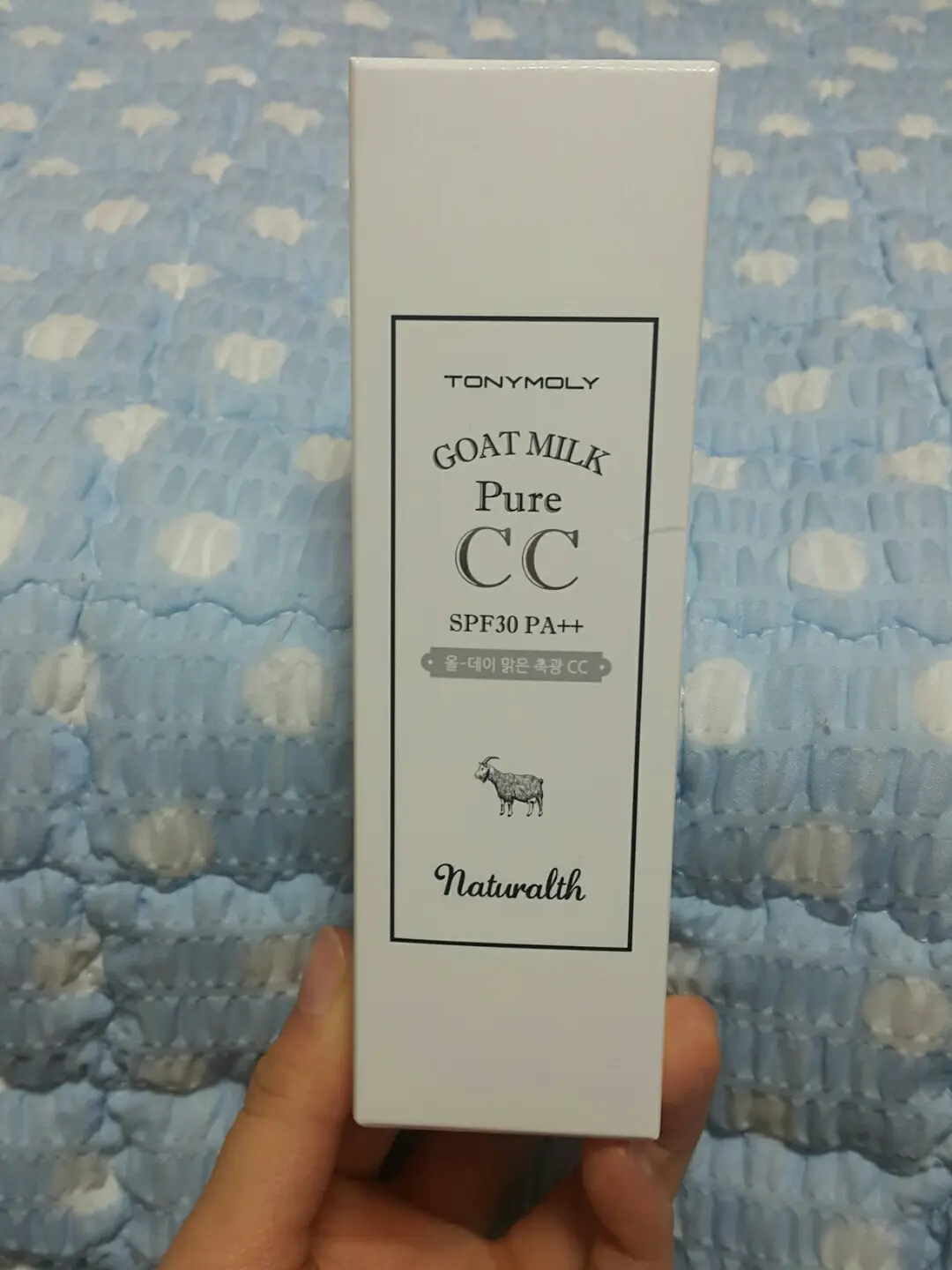 선택된 언니의파우치 리뷰 이미지 - [내추럴스 산양유 맑은 씨씨크림 SPF30 PA++ (퓨어밀크)]