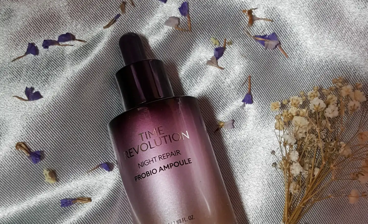 타임 레볼루션 나이트 리페어 프로바이오 보랏빛 앰플 4세대