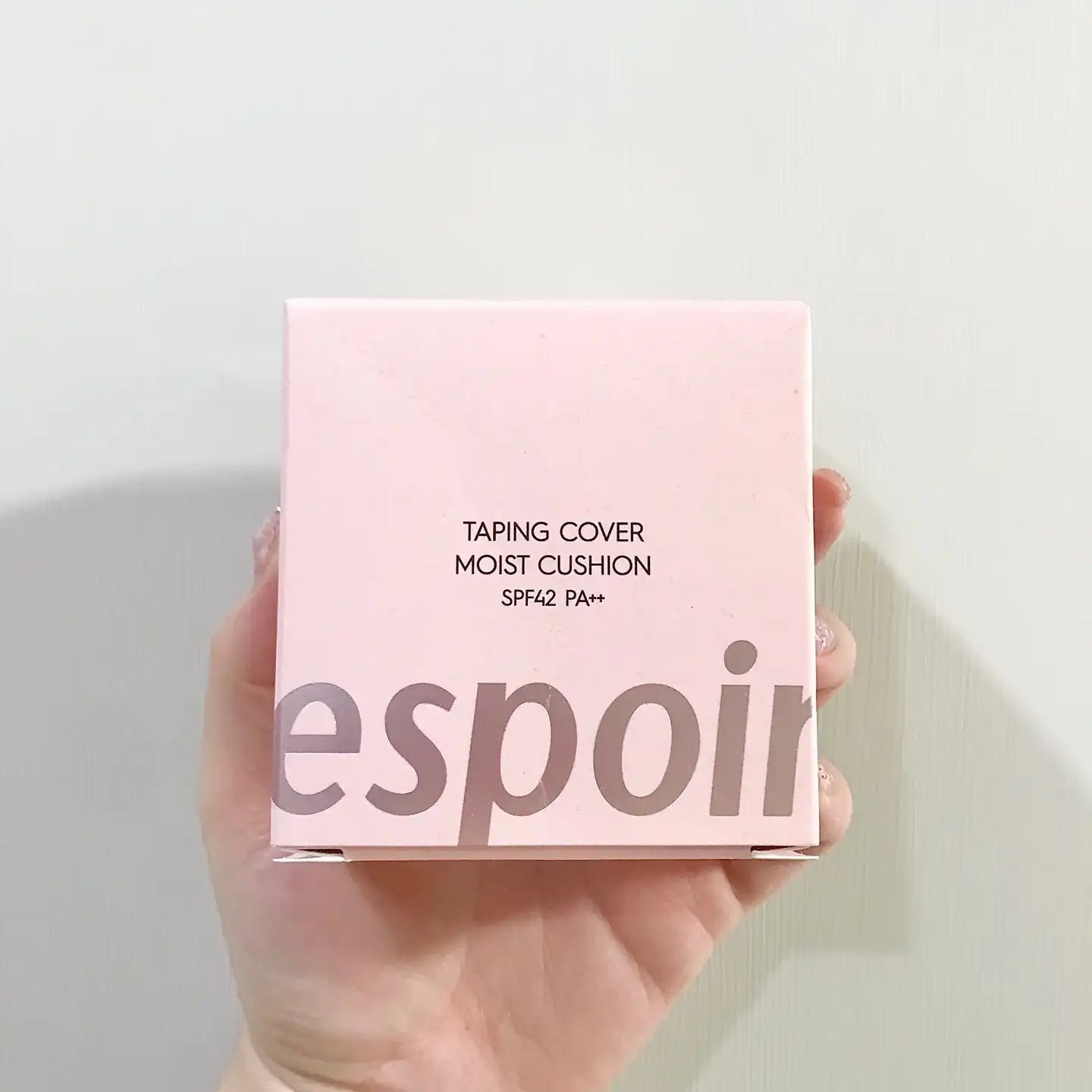 선택된 언니의파우치 리뷰 이미지 - [테이핑 커버 쿠션 아이보리 [21W]]