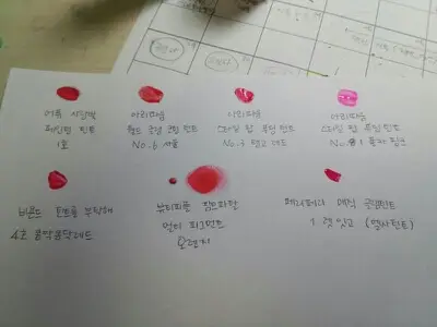 선택된 언니의파우치 리뷰 이미지 - [사랑빛 페인팅 틴트 RD01 (캣츠걸 레드)]