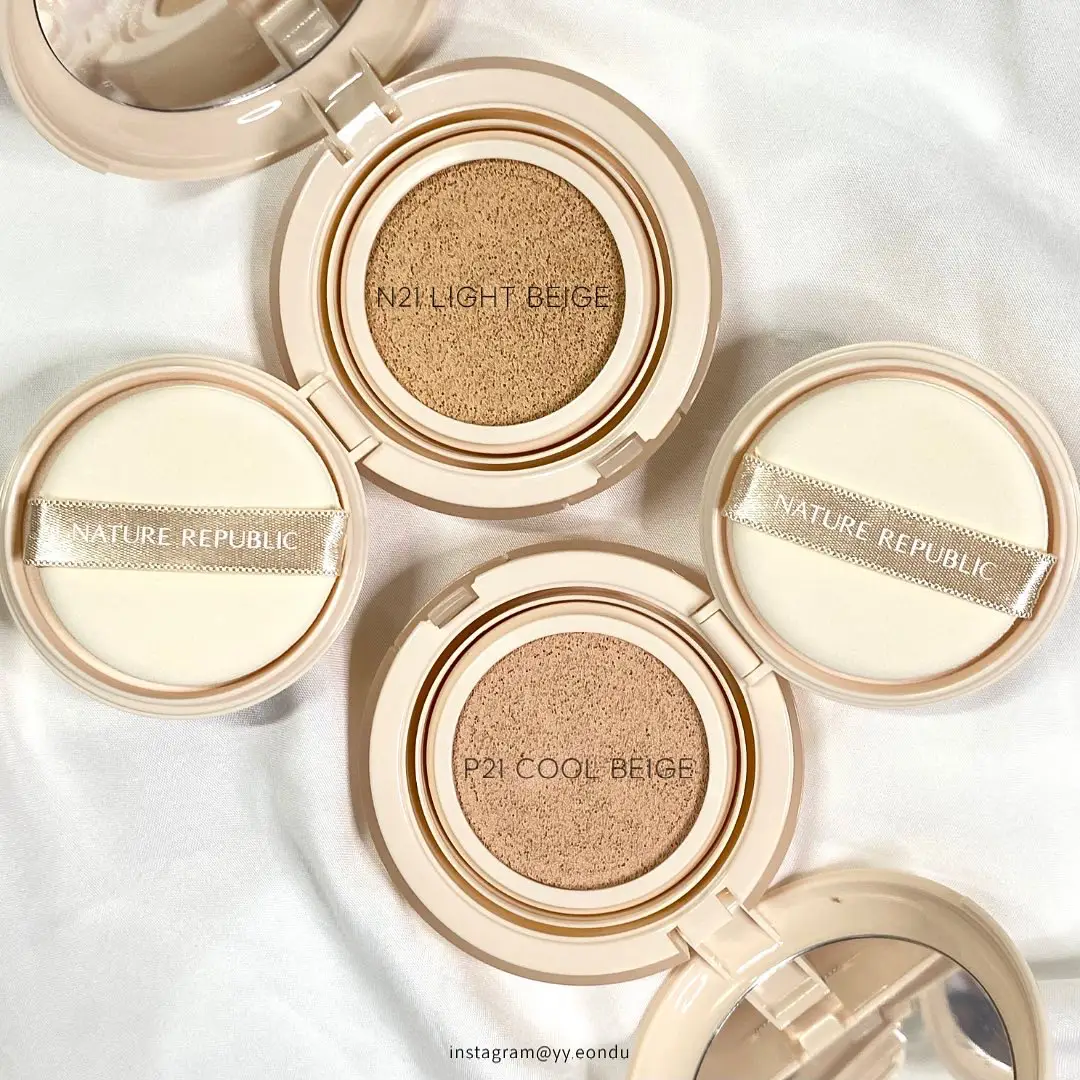 선택된 언니의파우치 리뷰 이미지 - [프로방스 노세범 쿠션 [P21 쿨 베이지]]