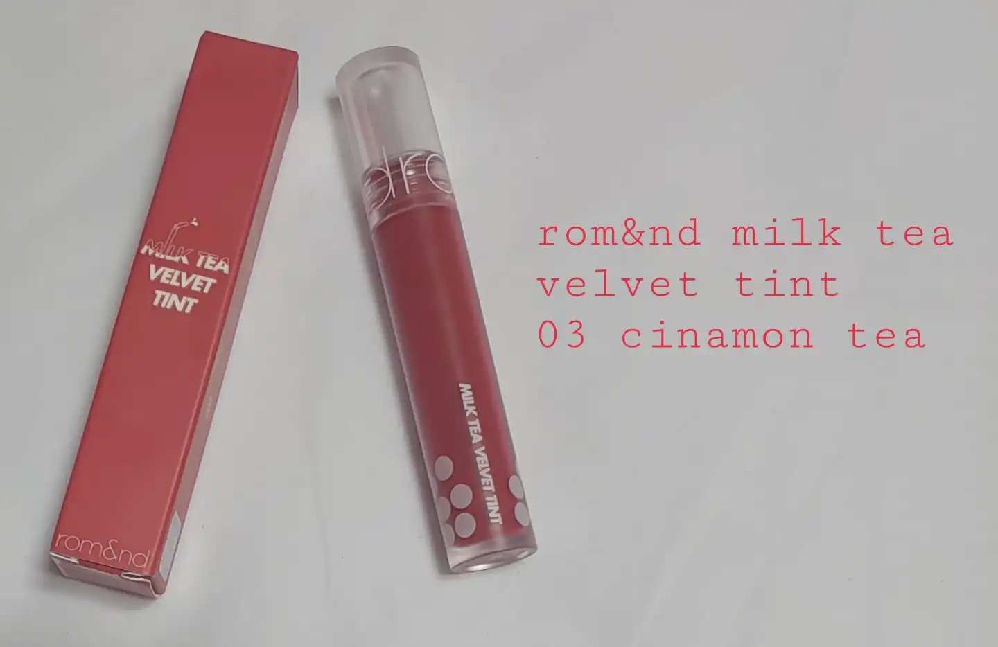 밀크티 벨벳 틴트 [03 시나몬티]
