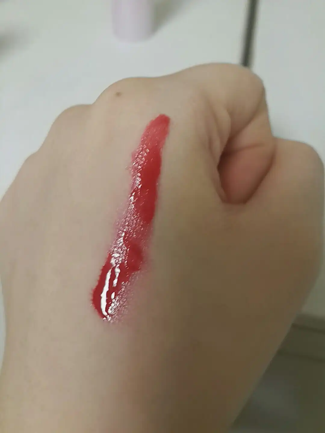 언니의파우치 리뷰 이미지 5 - [디어 마이 뮤즈 리퀴드 루즈(02. 레토 레드)]