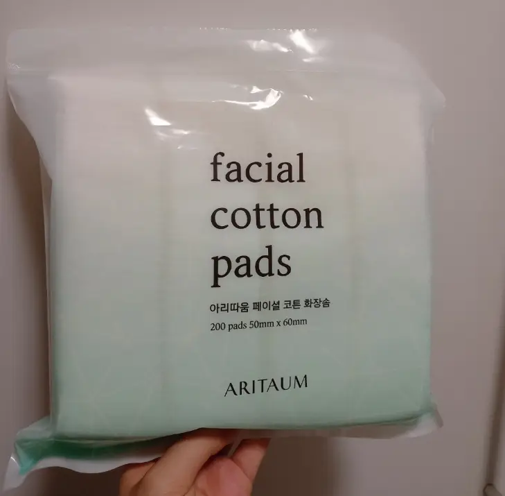 선택된 언니의파우치 리뷰 이미지 - [페이셜 코튼 화장솜]