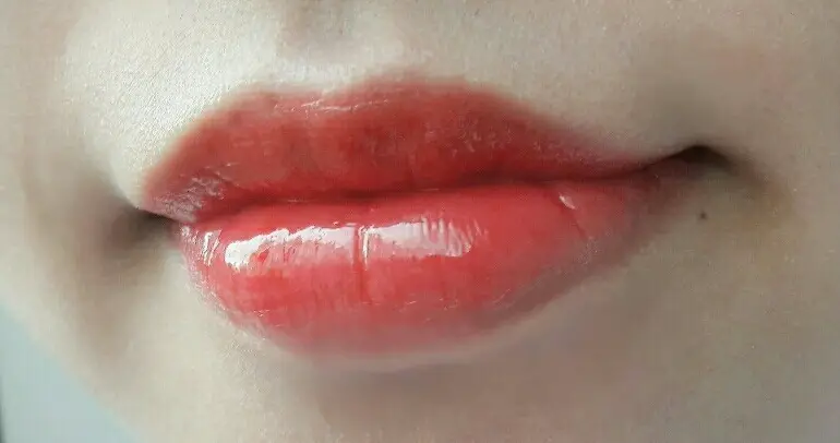 선택된 언니의파우치 리뷰 이미지 - [글로우 미러 틴트 CR01_코랄시럽]