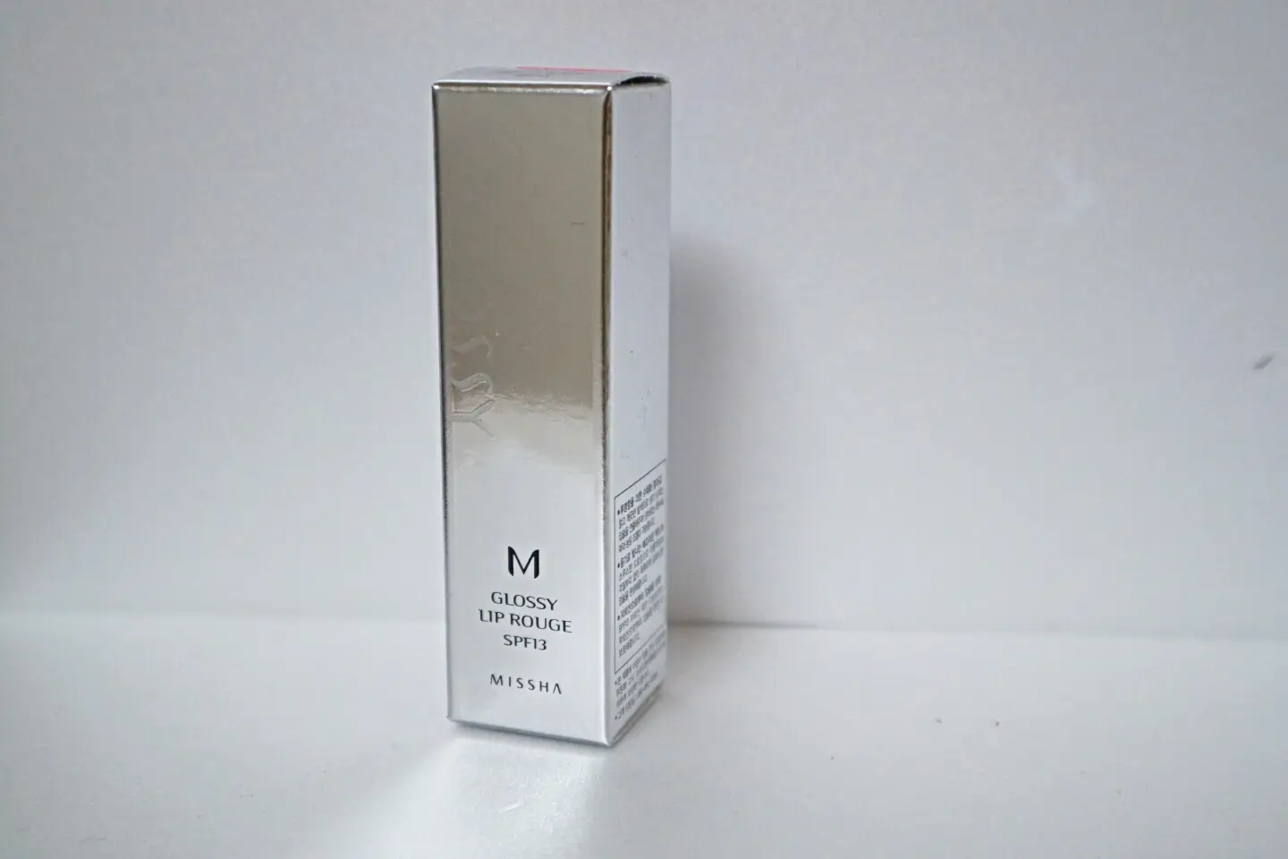 선택된 언니의파우치 리뷰 이미지 - [[M] 글로시 립루즈 SPF13 [GCR02 미스홀릭]]