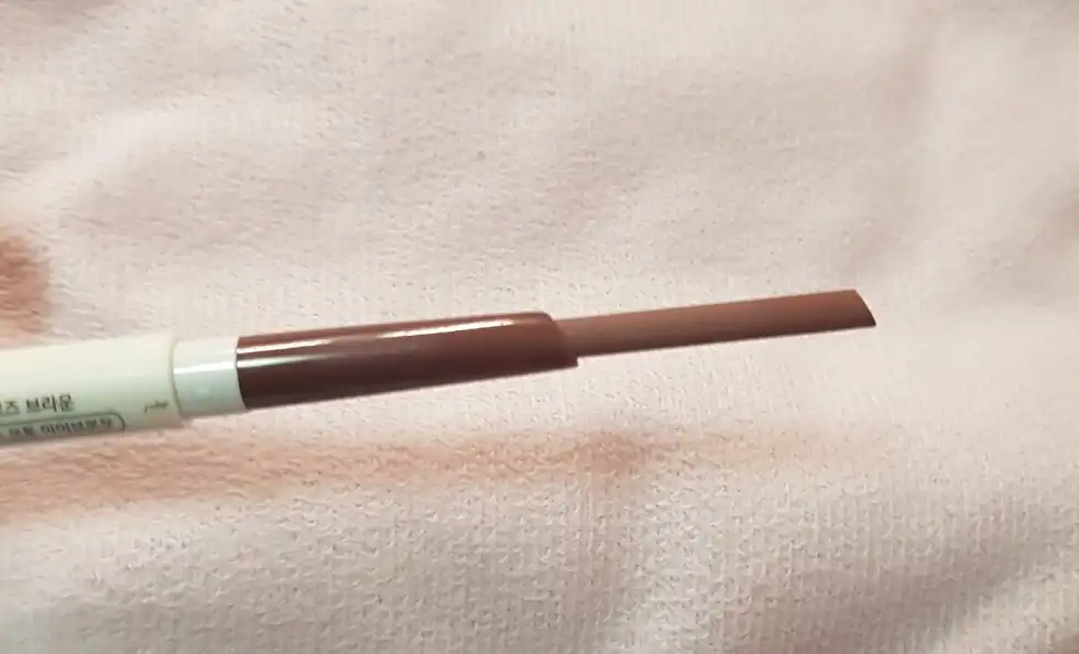 납작 아이브로우 펜슬 [1호 석양에 핀 로즈브라운]