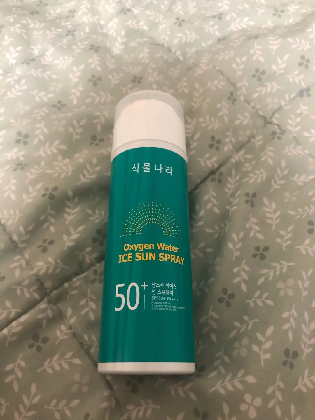 산소수 아이스 선 스프레이