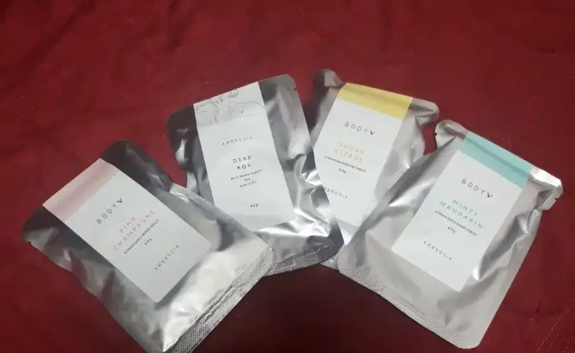 활력케어 온천입욕제 [핑크 샴페인]