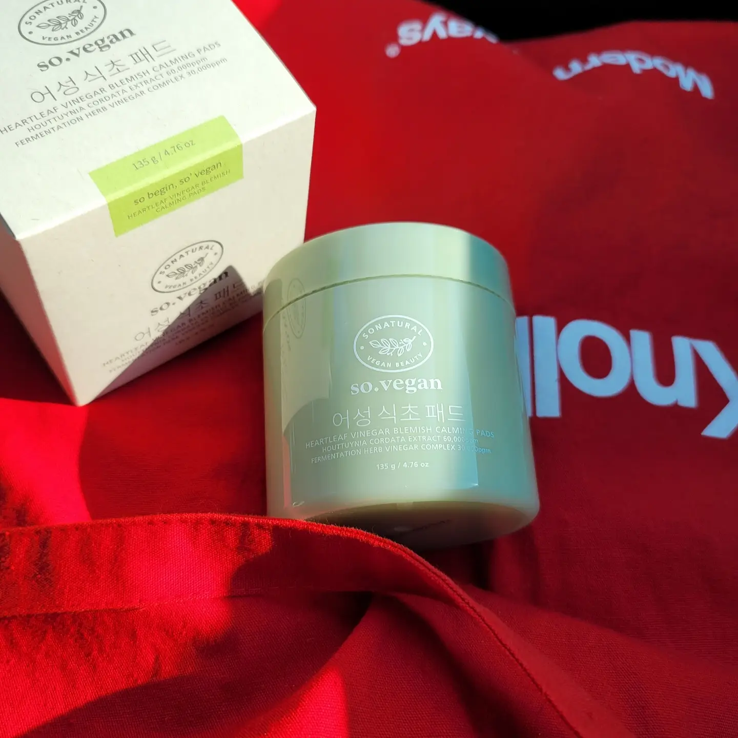 선택된 언니의파우치 리뷰 이미지 - [어성 식초 패드]