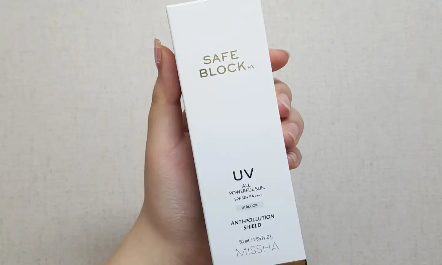 미샤 세이프 블록 RX 올 파워풀 선