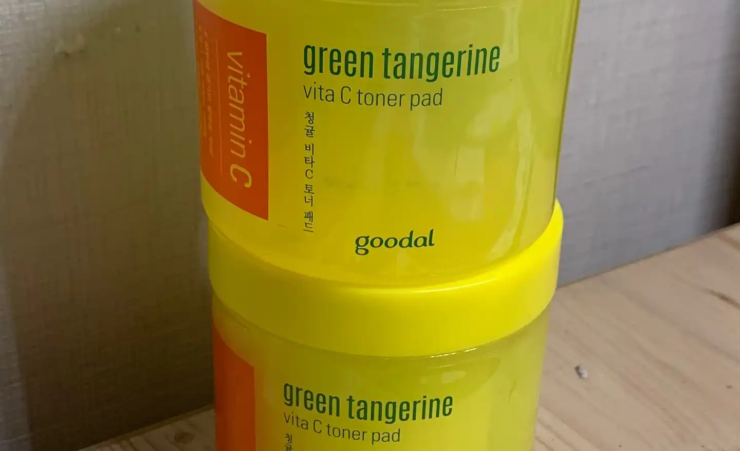 청귤 비타C 토너패드