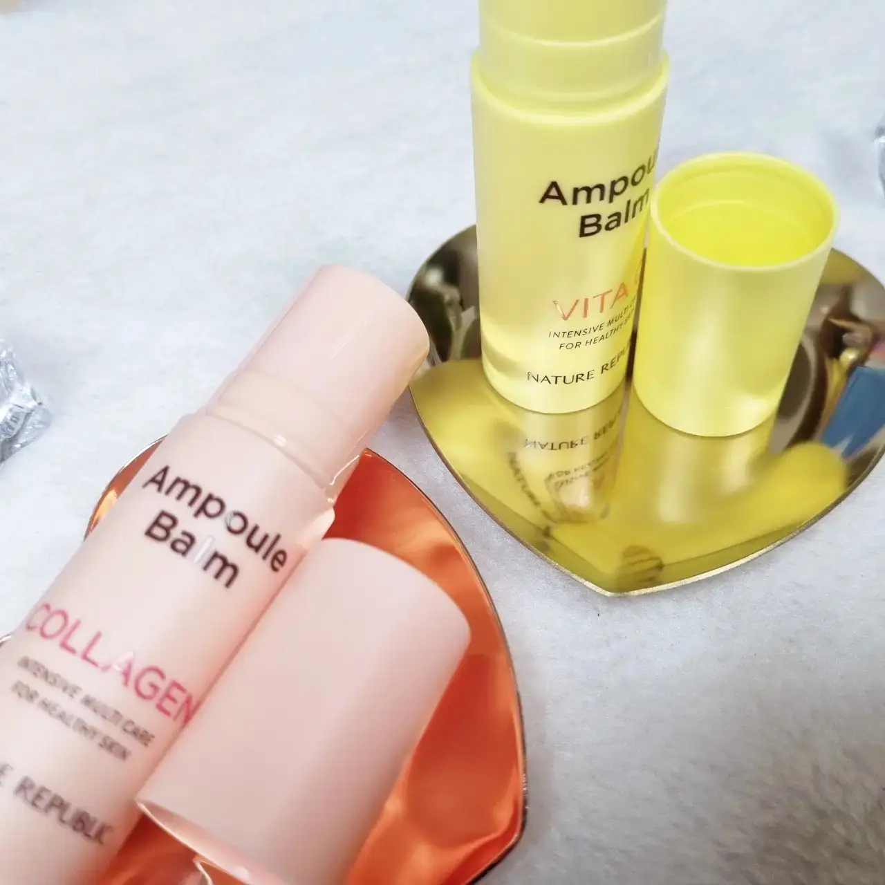 선택된 언니의파우치 리뷰 이미지 - [인텐스 멀티 앰플밤 콜라겐]