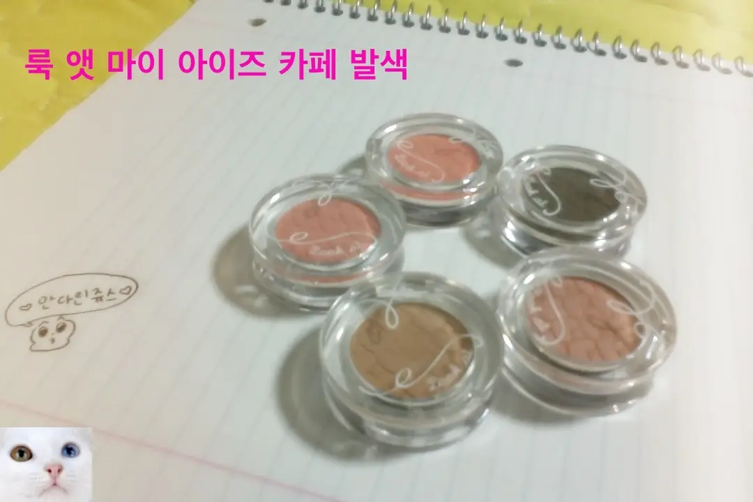선택된 언니의파우치 리뷰 이미지 - [룩 앳 마이 아이즈 카페 [OR202 상큼자몽티]]