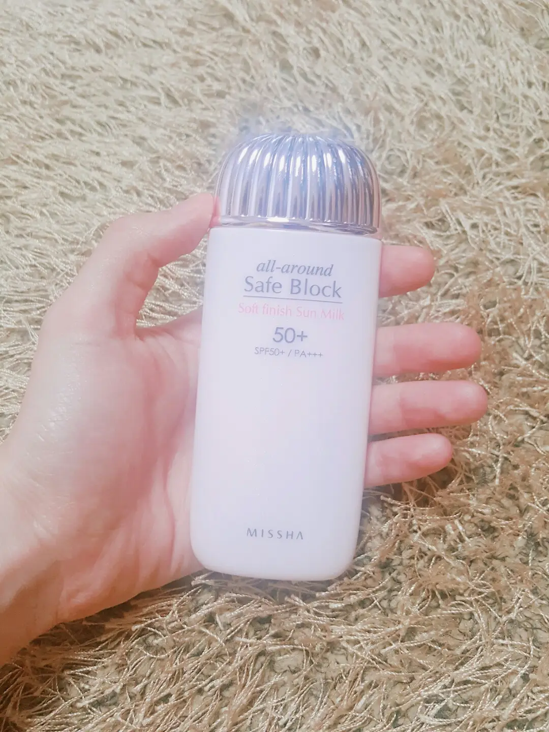 선택된 언니의파우치 리뷰 이미지 - [올 어라운드 세이프 블록 소프트 피니쉬 선밀크]