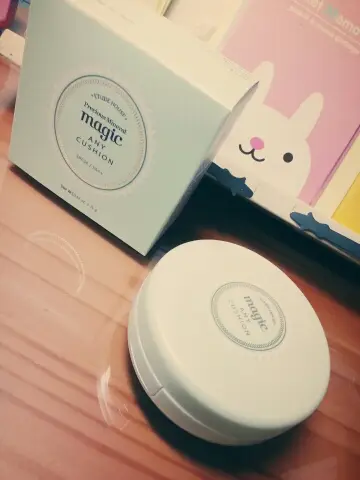 선택된 언니의파우치 리뷰 이미지 - [진주알 맑은 매직 애니 쿠션 SPF34/PA++ (Mint)]
