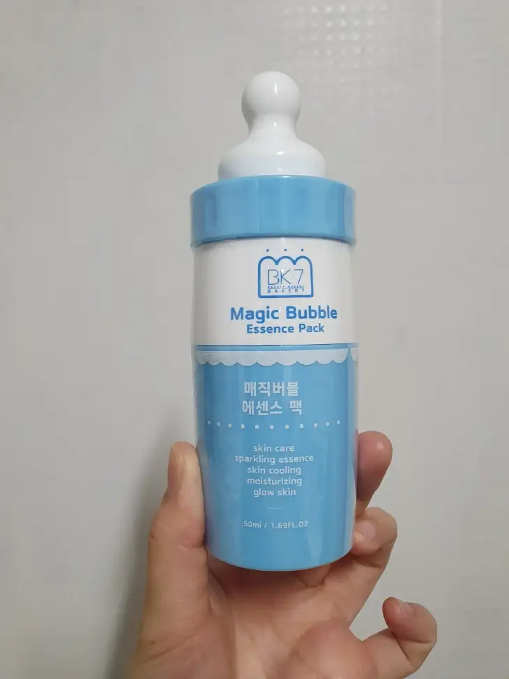 선택된 언니의파우치 리뷰 이미지 - [매직 버블 에센스 팩 [블루]]