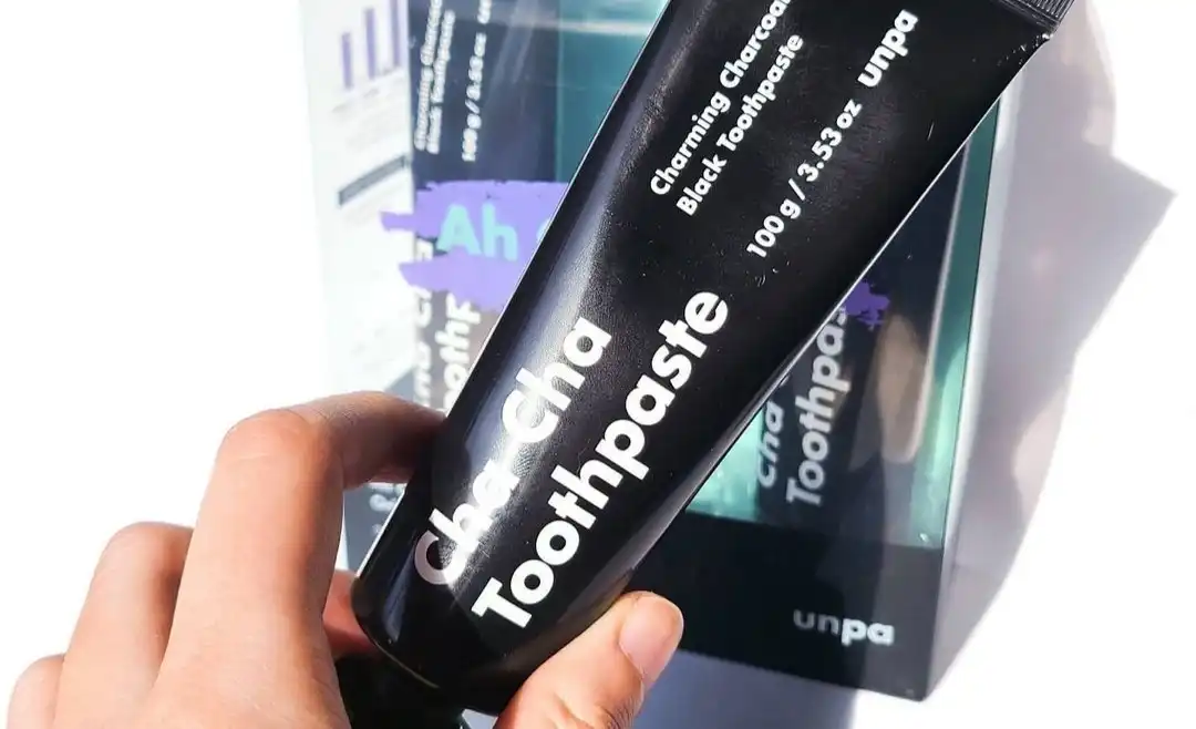 언파 차차 치약 블랙 