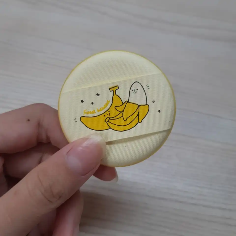 선택된 언니의파우치 리뷰 이미지 - [바나나 쿠션 퍼프]