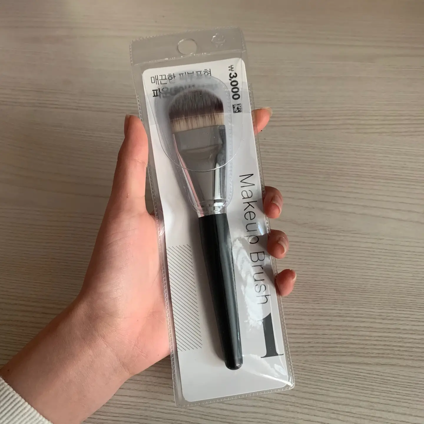 선택된 언니의파우치 리뷰 이미지 - [사각핸들 파운데이션 브러시]