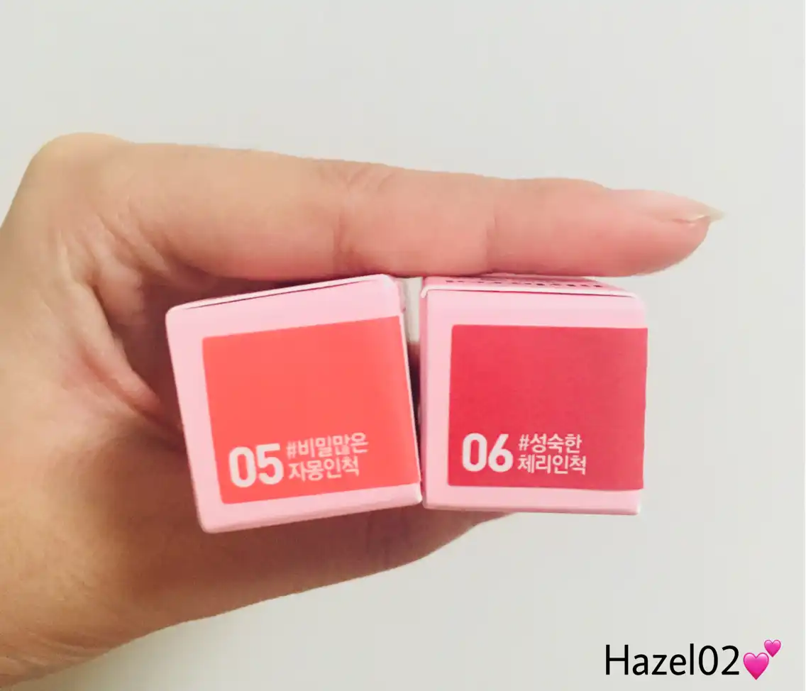 언니의파우치 리뷰 이미지 3 - [앙큼 라이어 코팅 틴트 [05 비밀많은자몽인척]]