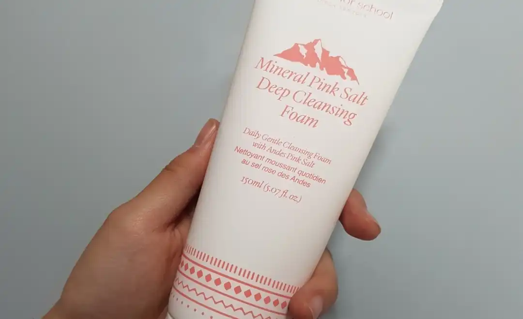 미네랄 핑크 솔트 딥 클렌징 폼