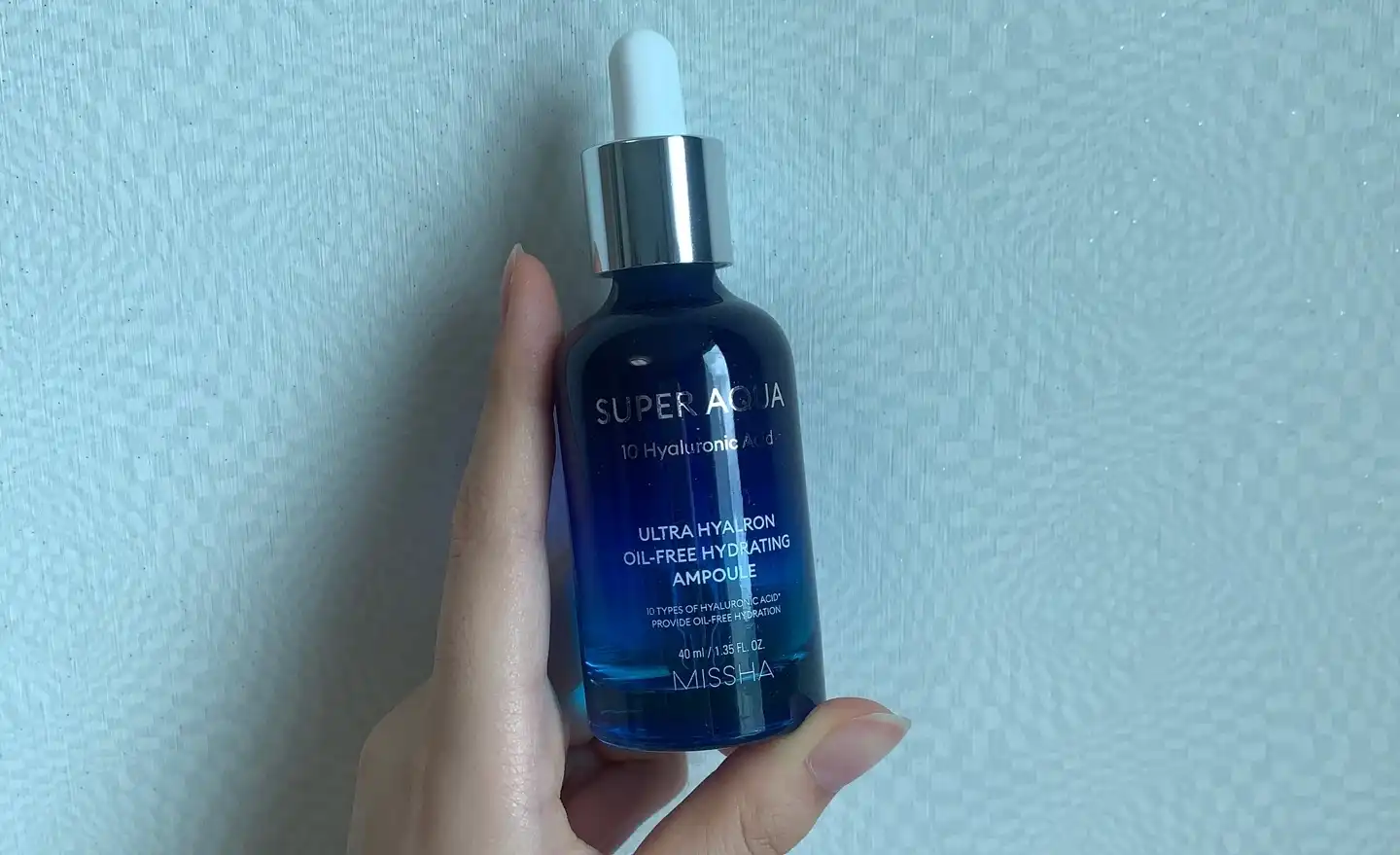 수퍼아쿠아 울트라 히알론 무오일 수분앰플