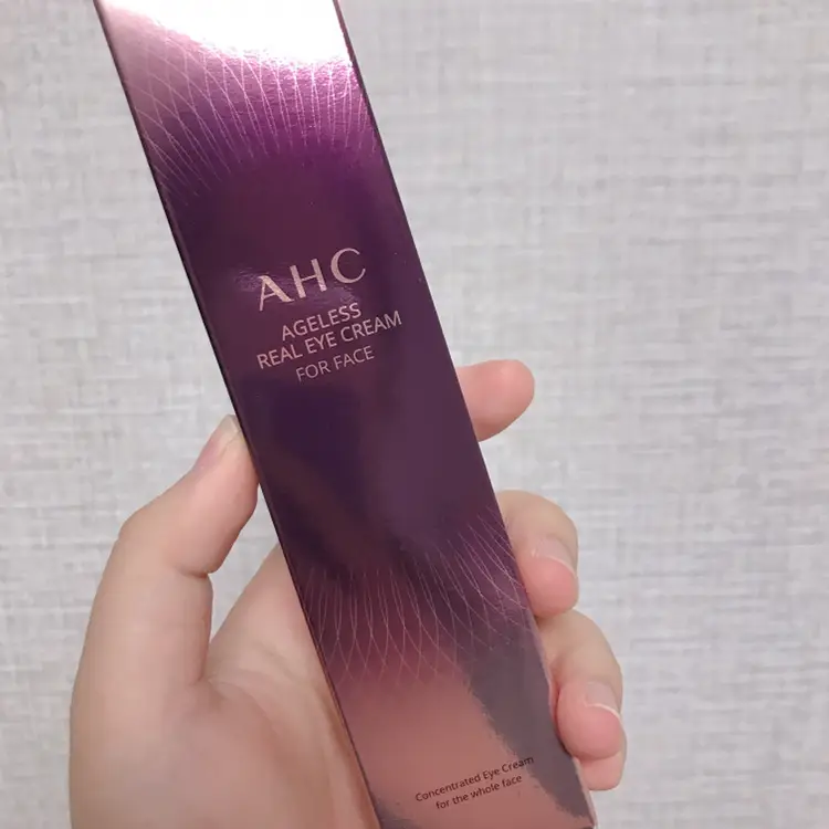 선택된 언니의파우치 리뷰 이미지 - [AHC 에이지리스 리얼 아이크림 포페이스]