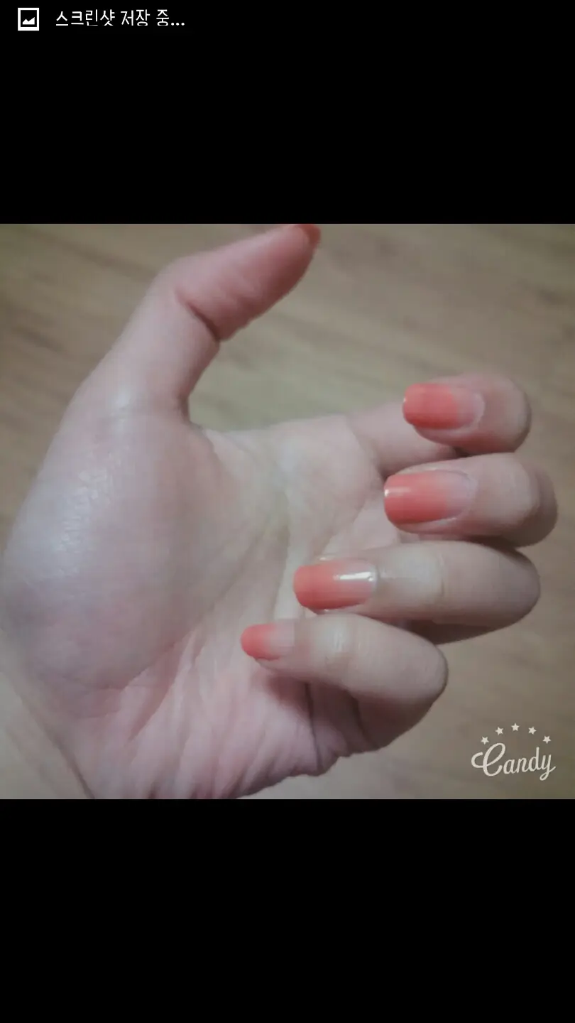 선택된 언니의파우치 리뷰 이미지 - [과일주 네일 [3호 자몽주]]