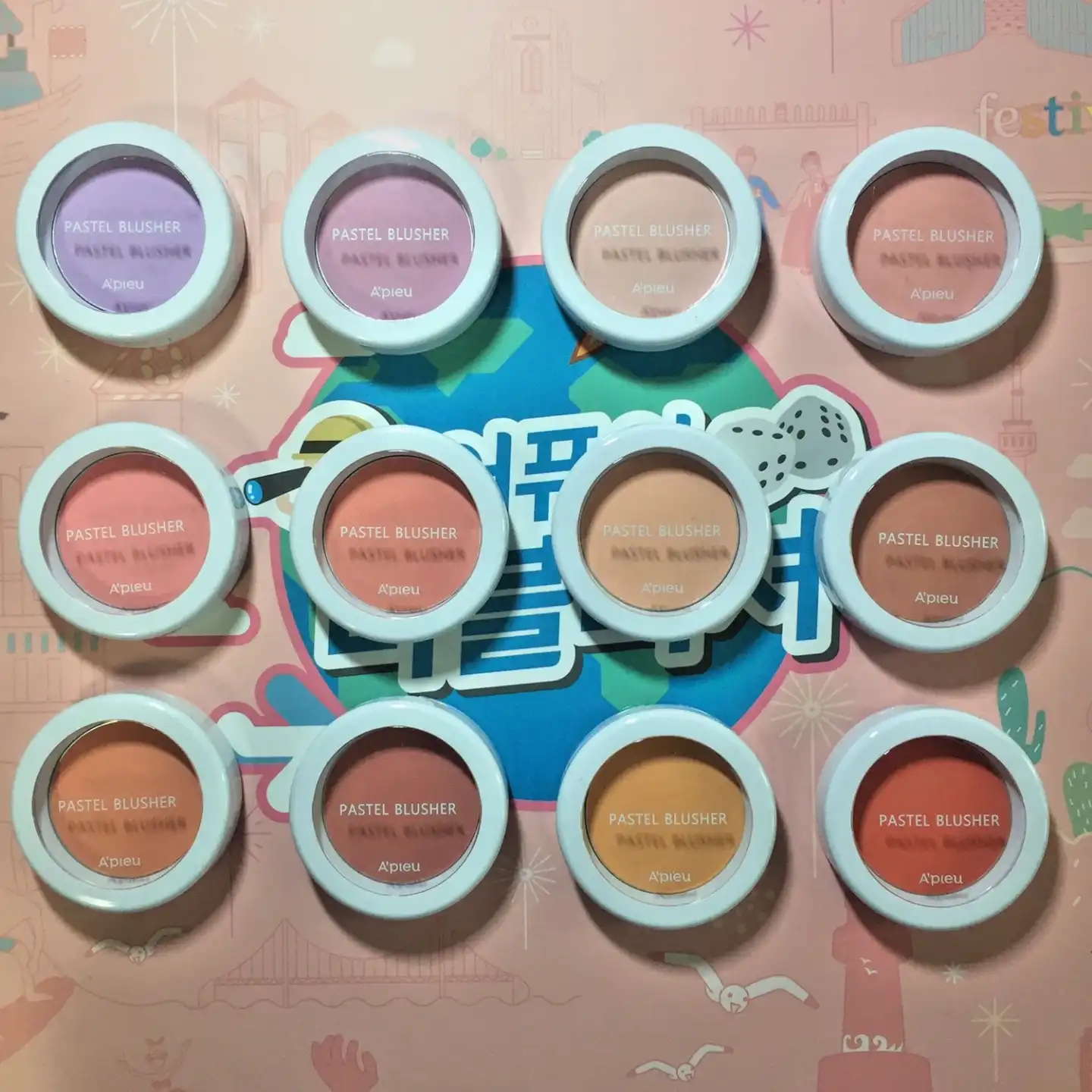 언니의파우치 리뷰 이미지 4 - [파스텔블러셔 [PK04]]