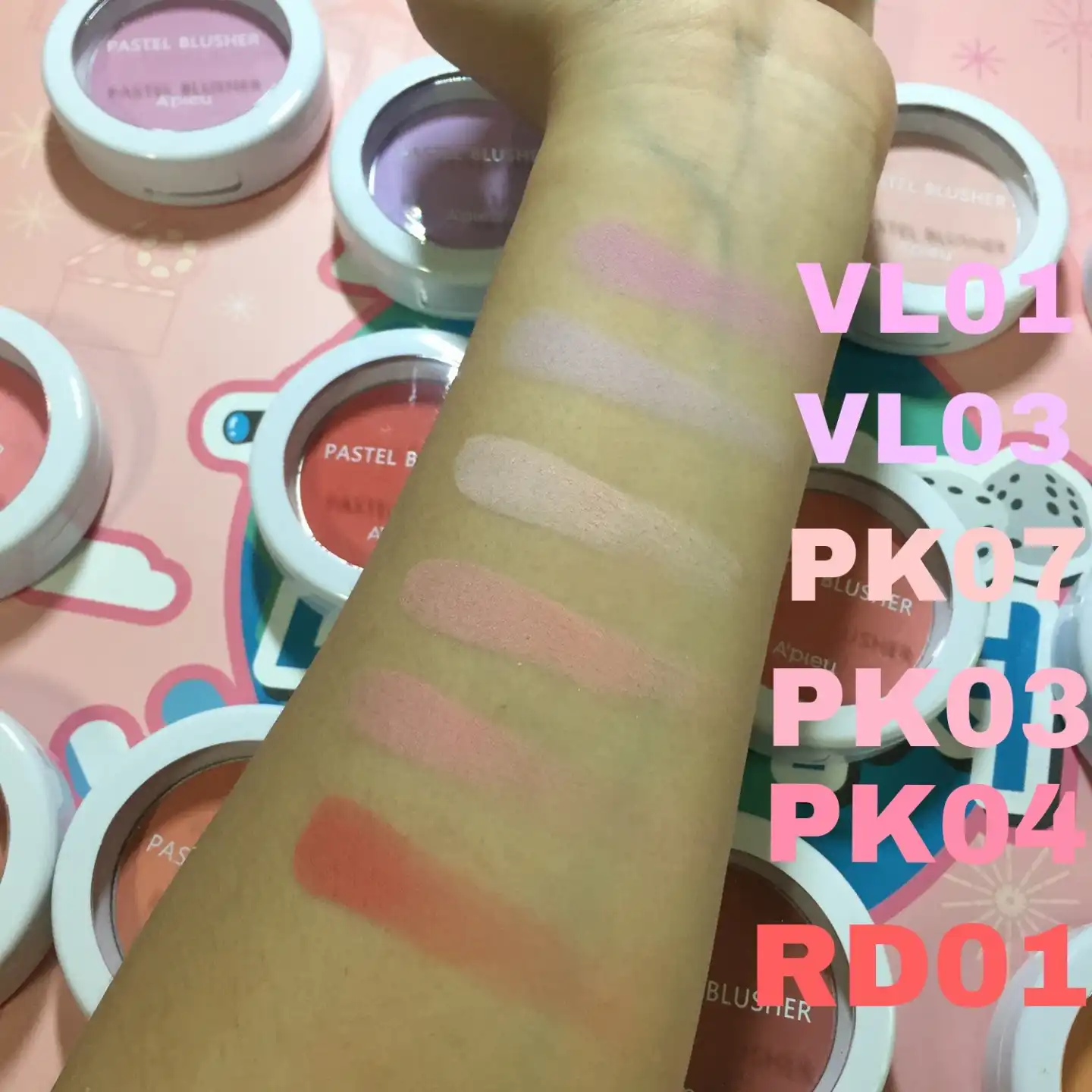 언니의파우치 리뷰 이미지 6 - [파스텔블러셔 [PK04]]