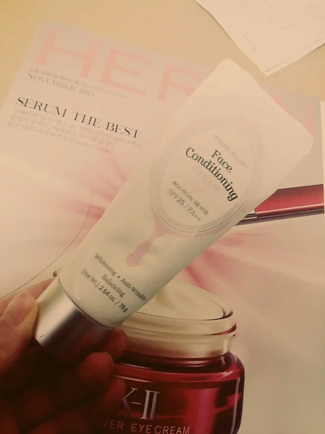 선택된 언니의파우치 리뷰 이미지 - [페이스 컨디셔닝 크림 라이트]